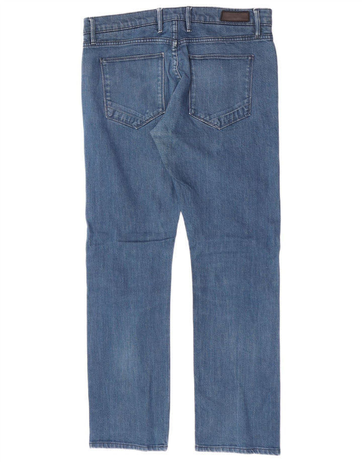 Marks & Spencer Mens Autograph Slim Jeans W36 L30 Blue Cotton