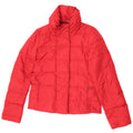 Max Mara Womens Weekend Oversized Padded Jacket UK 10 Small  Red Nylon