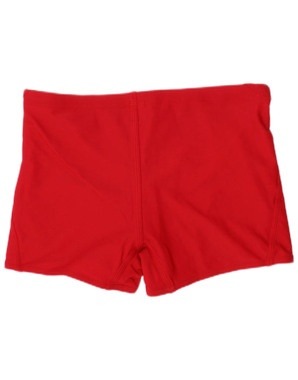 NIKE Girls Sport Shorts 12-13 Years Large Red Nylon