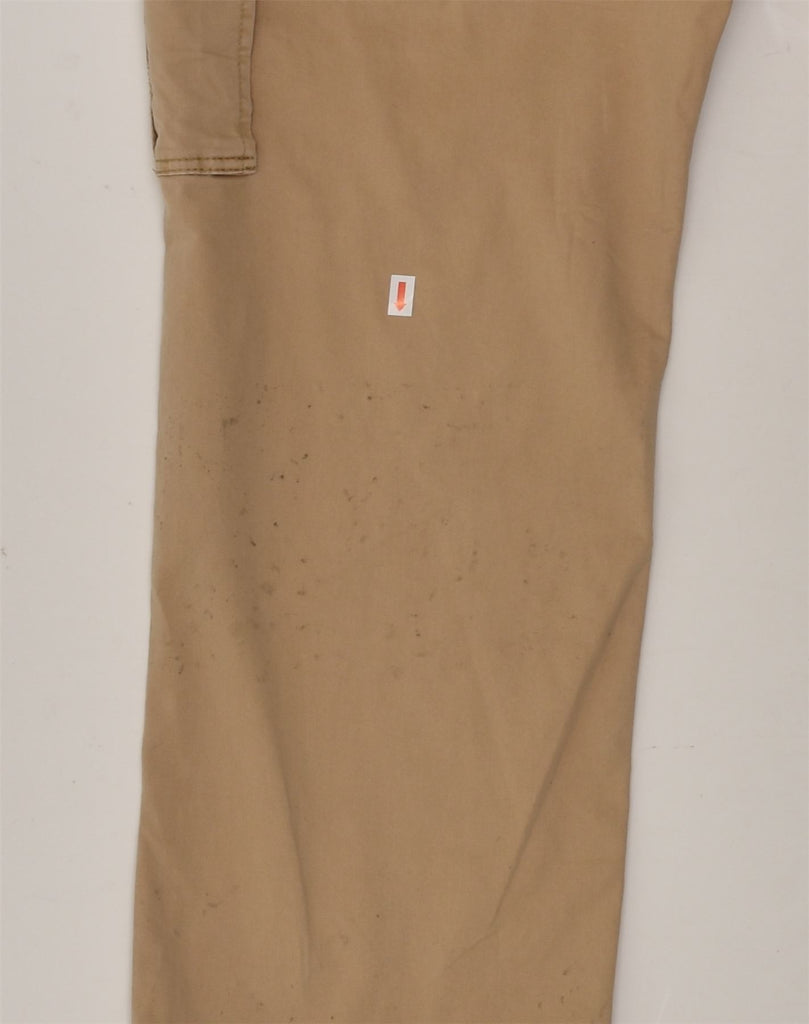 OVS Mens Slim Cargo Trousers IT 52 XL W38 L29 Brown Cotton | Vintage OVS | Thrift | Second-Hand OVS | Used Clothing | Messina Hembry 