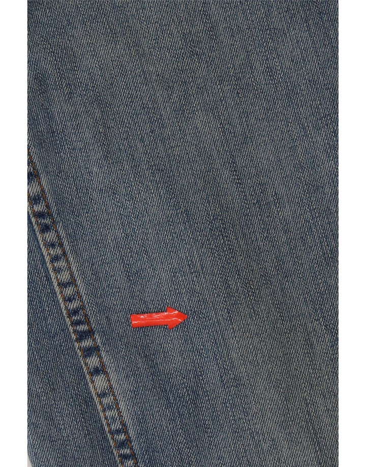 Wrangler Mens Texas Stretch Straight Jeans W32 L29 Blue Cotton