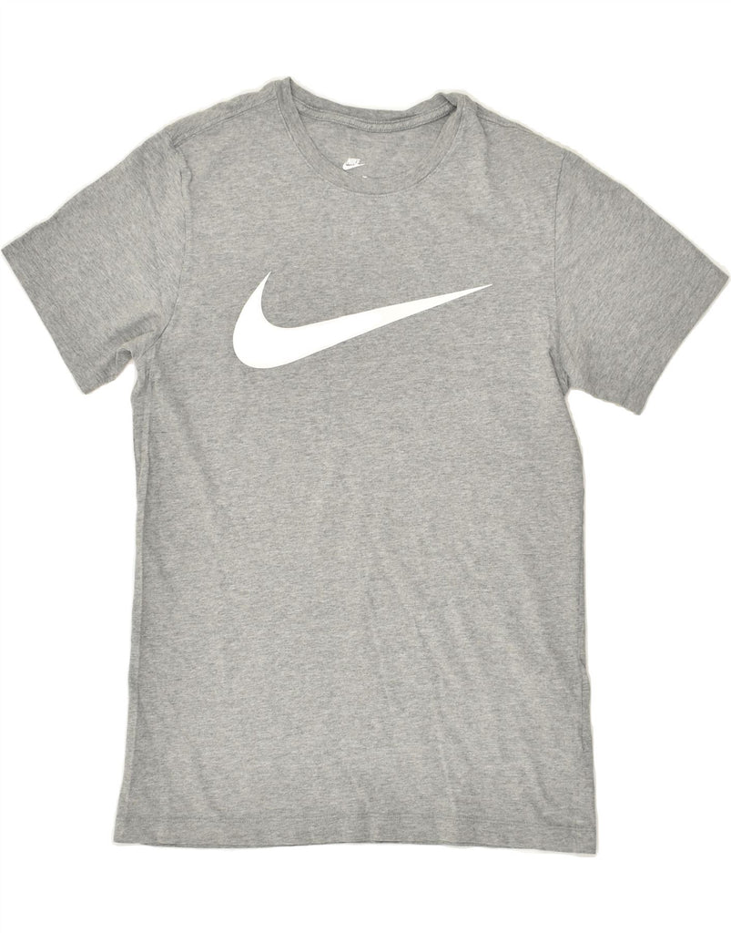 NIKE Mens The Nike Tee Graphic T-Shirt Top Small Grey Cotton | Vintage Nike | Thrift | Second-Hand Nike | Used Clothing | Messina Hembry 