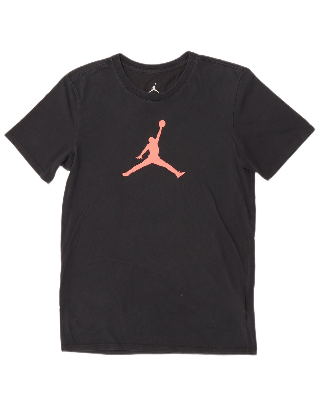 Jordan Mens Dri Fit Graphic T-Shirt Top Small Black Cotton