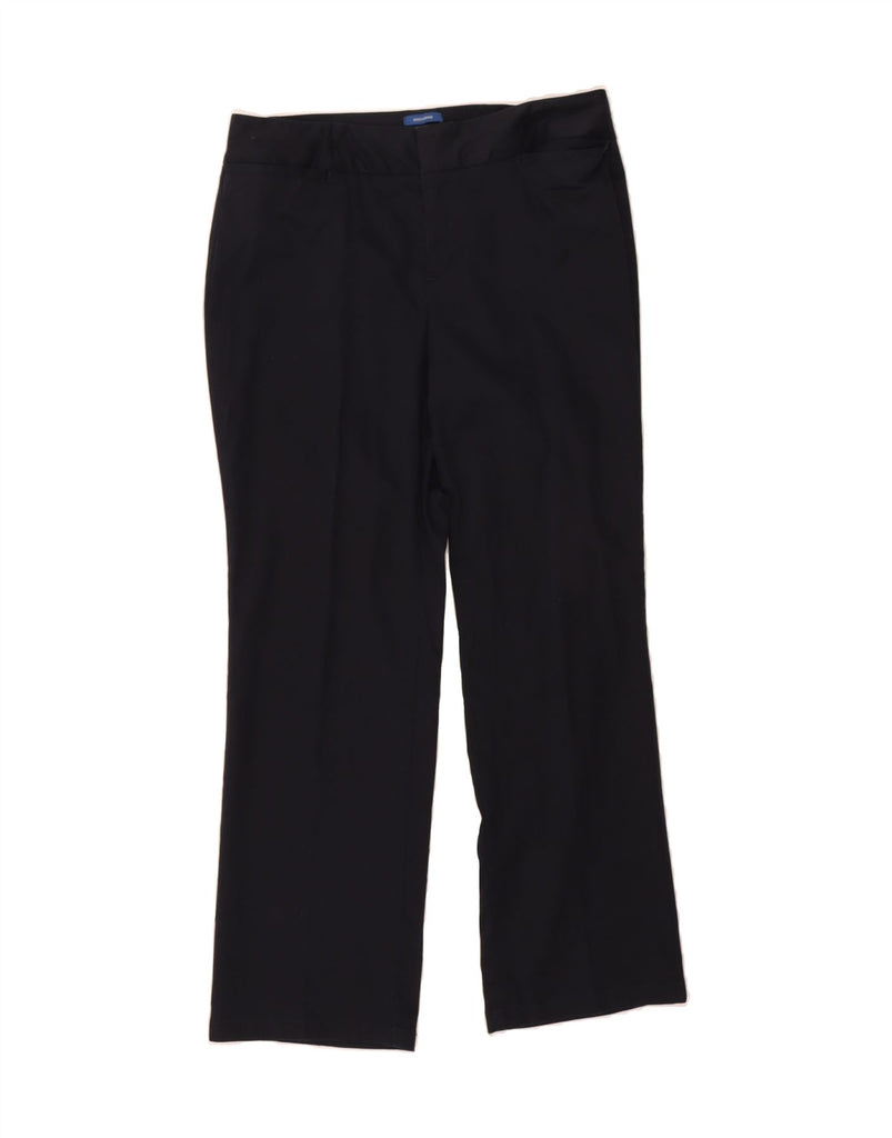 DOCKERS Womens Straight Casual Trousers US 14 XL W36 L30 Navy Blue Cotton Vintage Dockers and Second-Hand Dockers from Messina Hembry 
