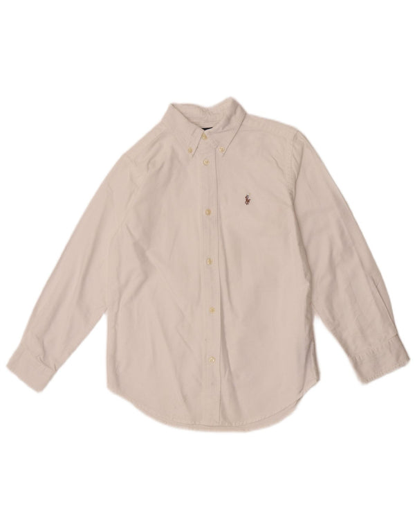 Ralph Lauren Boys Shirt 6-7 Years White Cotton