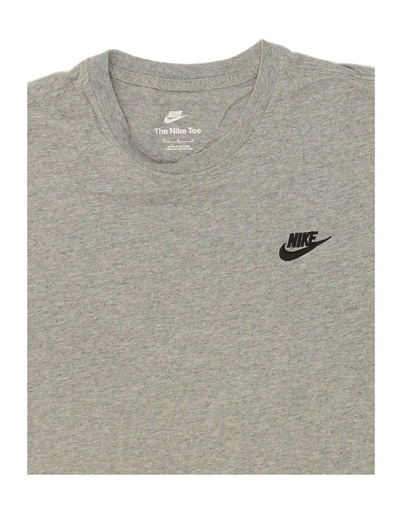 NIKE Mens T-Shirt Top Medium Grey Cotton Vintage Nike and Second-Hand Nike from Messina Hembry 