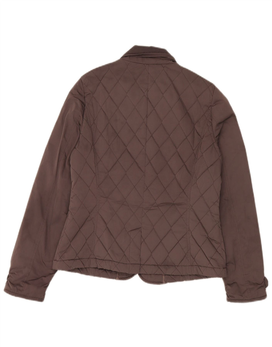 Refrigiwear Womens Quilted Jacket UK 10 Small Grey Polyester