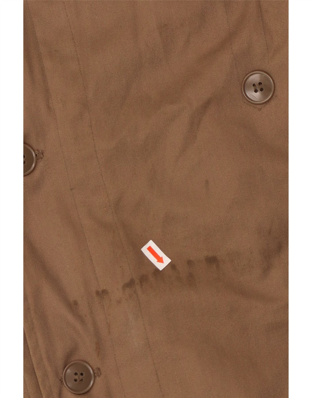 VINTAGE Mens Hooded Sherpa Parka Jacket UK 42 XL Brown Cotton