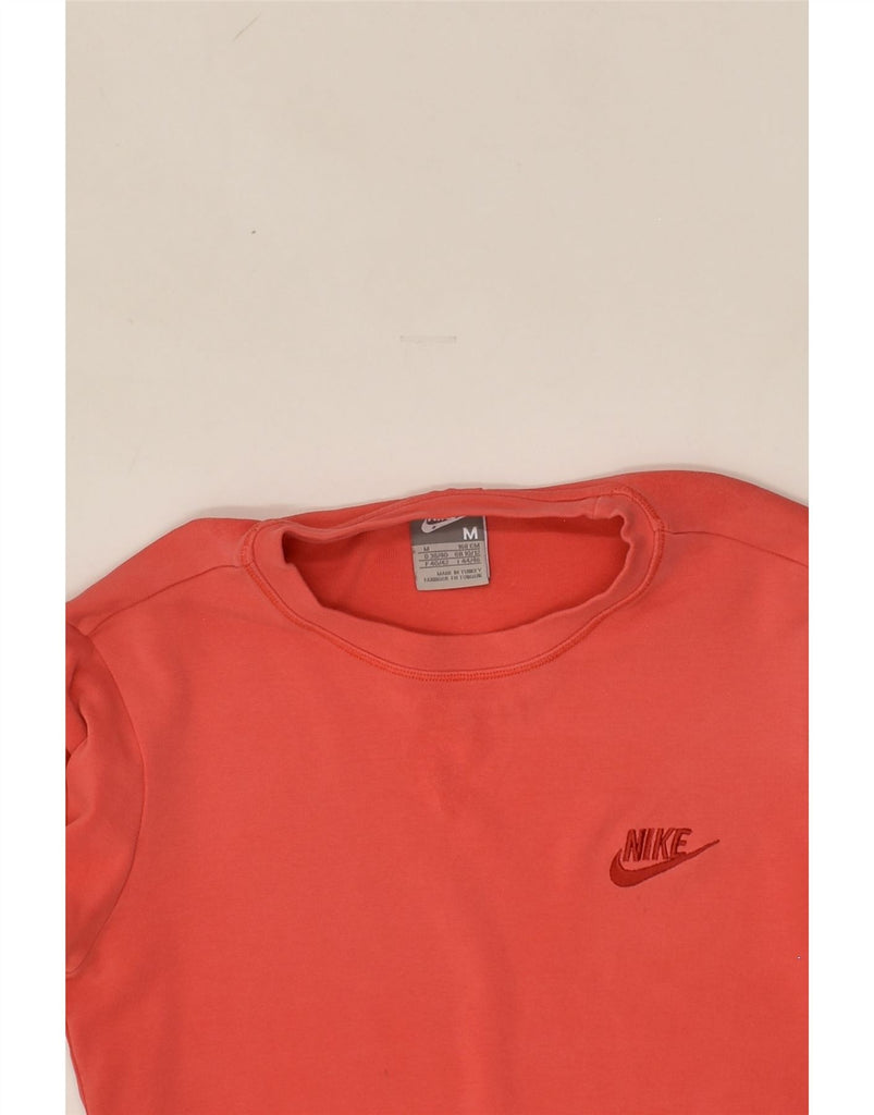 NIKE Womens T-Shirt Top UK 12 Medium Red | Vintage Nike | Thrift | Second-Hand Nike | Used Clothing | Messina Hembry 