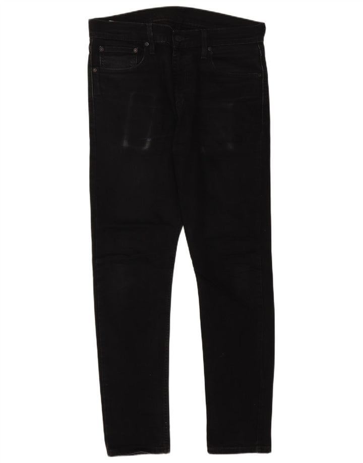 Levi's Mens 512 Slim Tapered Jeans W33 L32 Grey Cotton