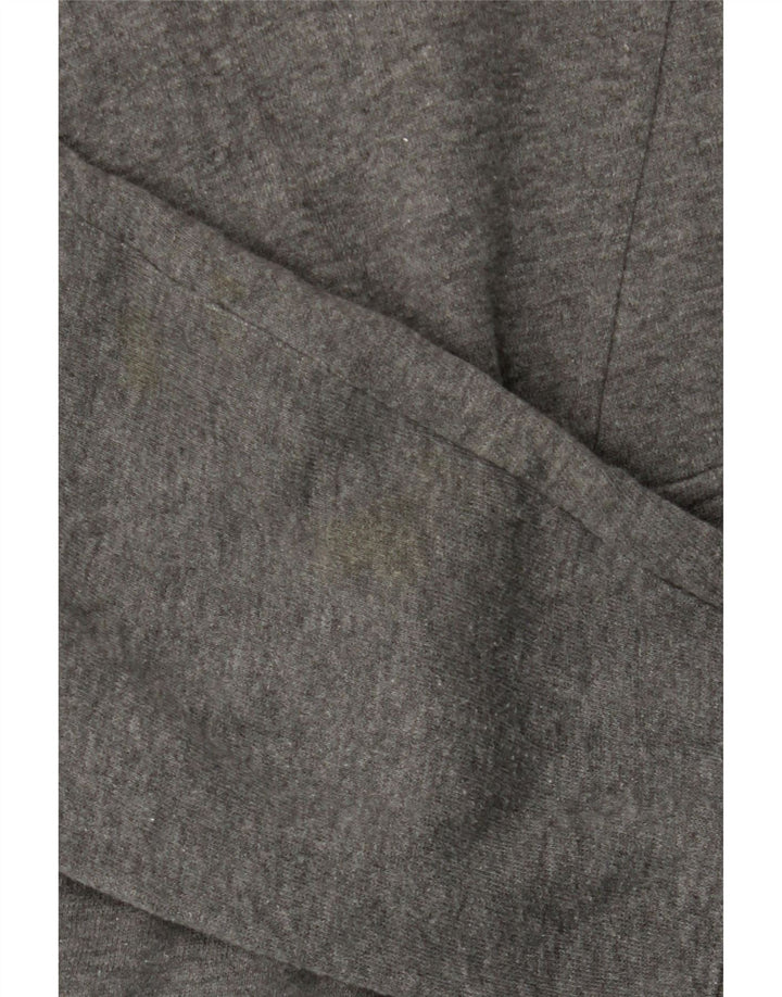 JACK & JONES Mens Hoodie Jumper Small Grey Polyester Vintage Jack & Jones and Second-Hand Jack & Jones from Messina Hembry 