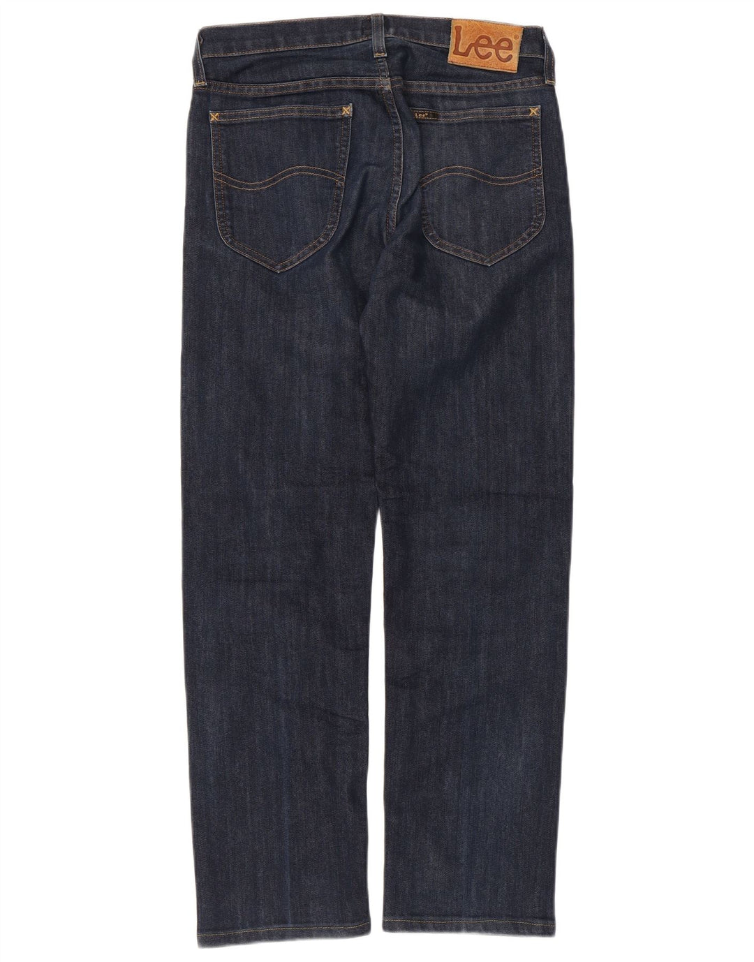 Lee Womens Straight Jeans W30 L28 Navy Blue
