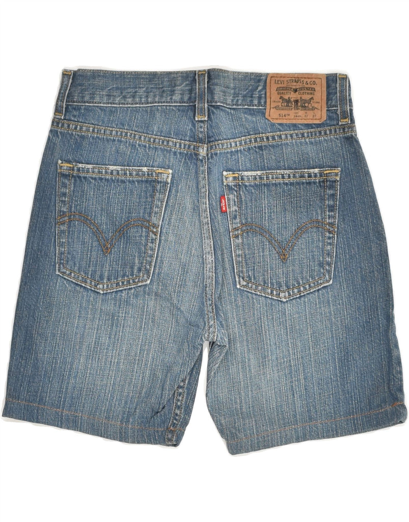 LEVI'S Boys 514 Slim Denim Shorts 13-14 Years W27  Blue Cotton | Vintage Levi's | Thrift | Second-Hand Levi's | Used Clothing | Messina Hembry 