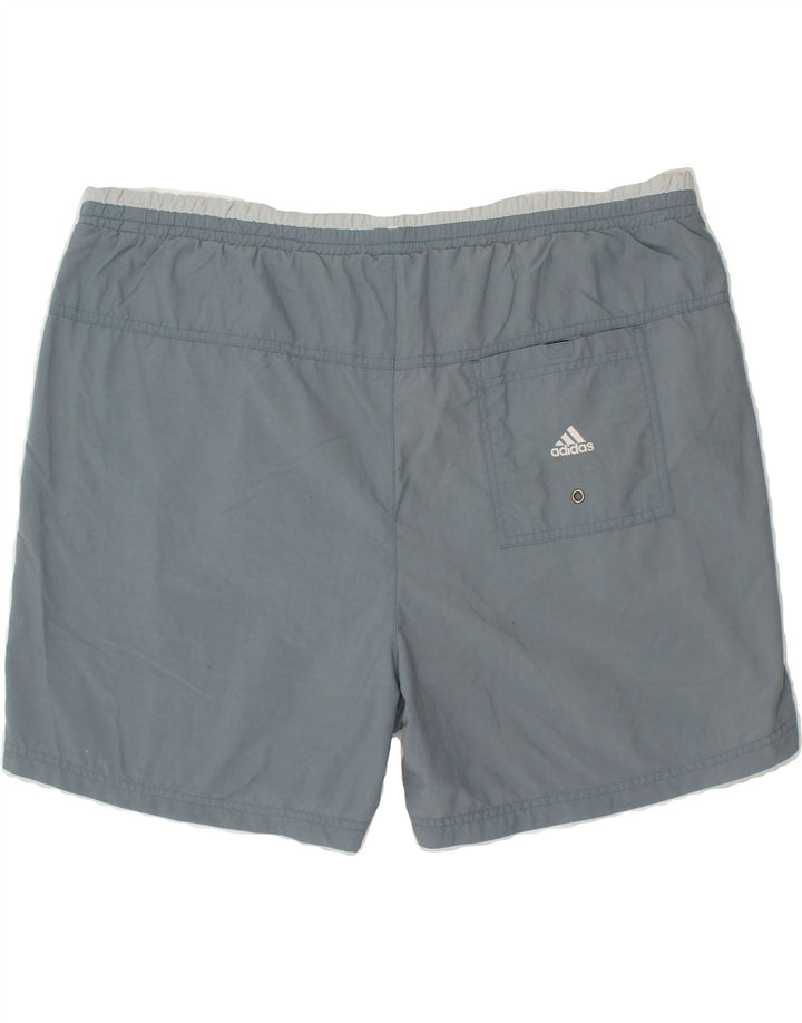 ADIDAS Mens Sport Shorts XL Grey Polyester Vintage Adidas and Second-Hand Adidas from Messina Hembry 