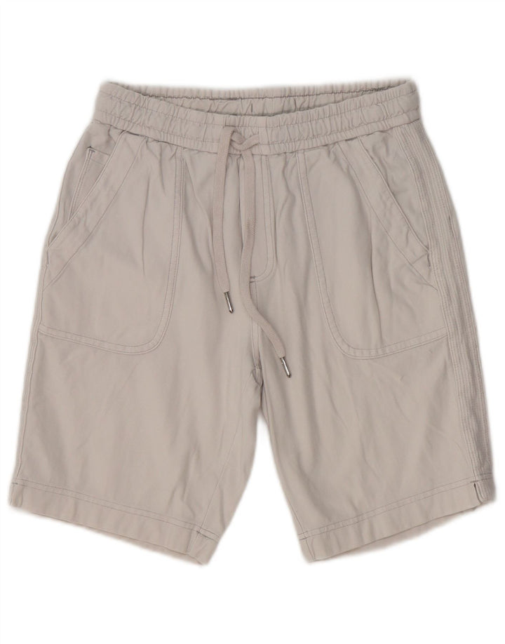 Athleta Womens Bermuda Shorts US 0 XS W28 Grey Cotton