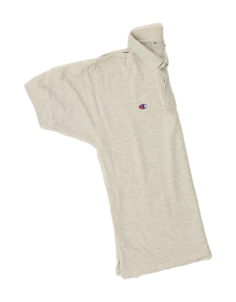 CHAMPION Mens Polo Shirt Medium Grey Vintage Champion and Second-Hand Champion from Messina Hembry 