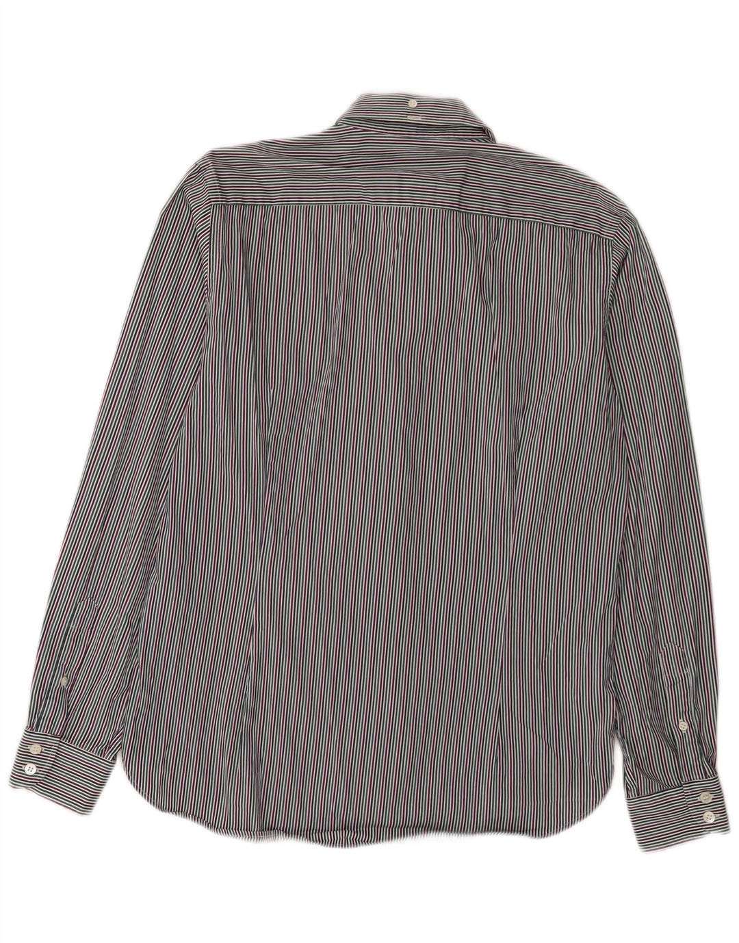 TED BAKER Mens Shirt Size 4 Large Multicoloured Pinstripe Cotton