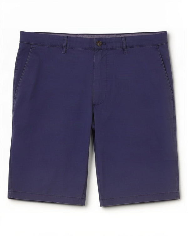 Marks & Spencer Mens Chino Shorts Large W36 Navy Blue Cotton