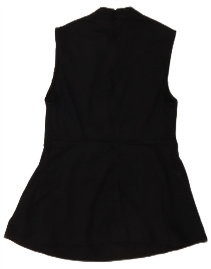 Guess Womens Sleeveless Blouse Top UK 6 XS Black