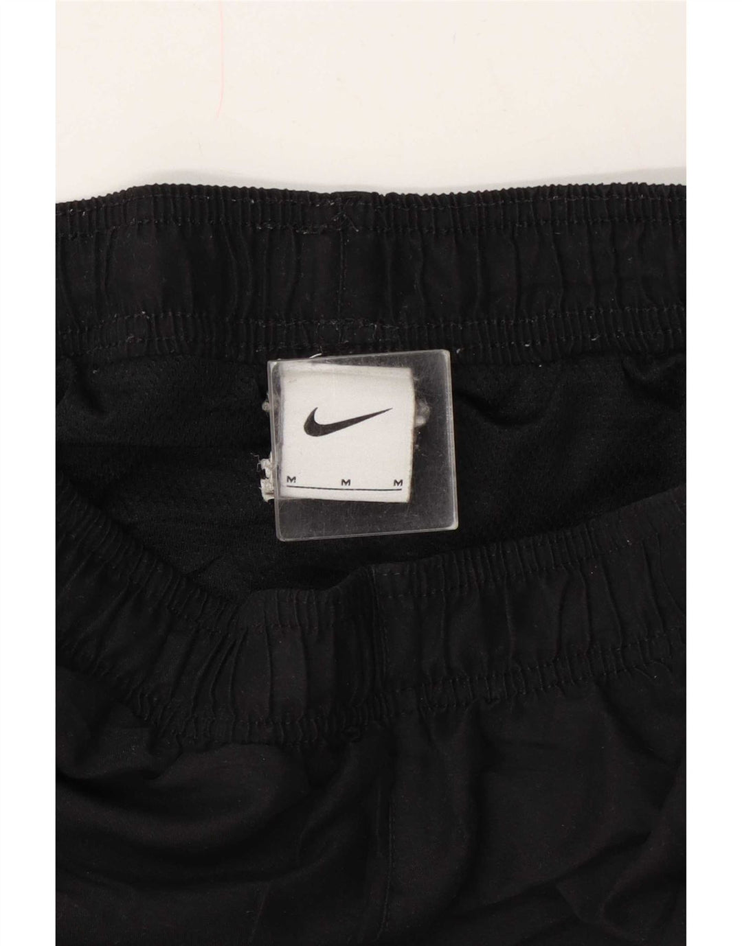 Nike Womens Sport Shorts UK 14 Medium Black Polyester