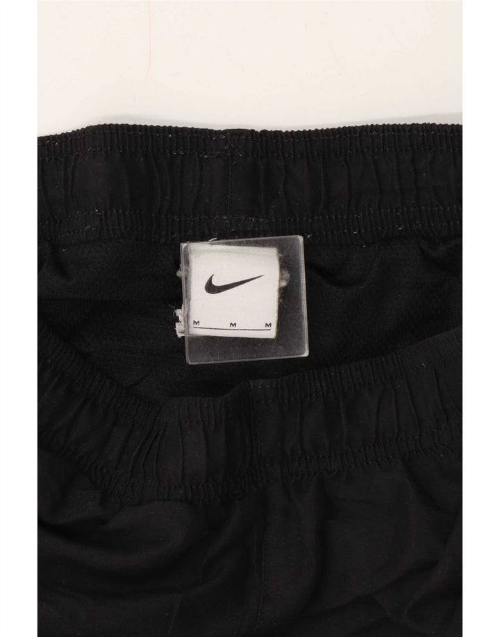 Nike Womens Sport Shorts UK 14 Medium Black Polyester
