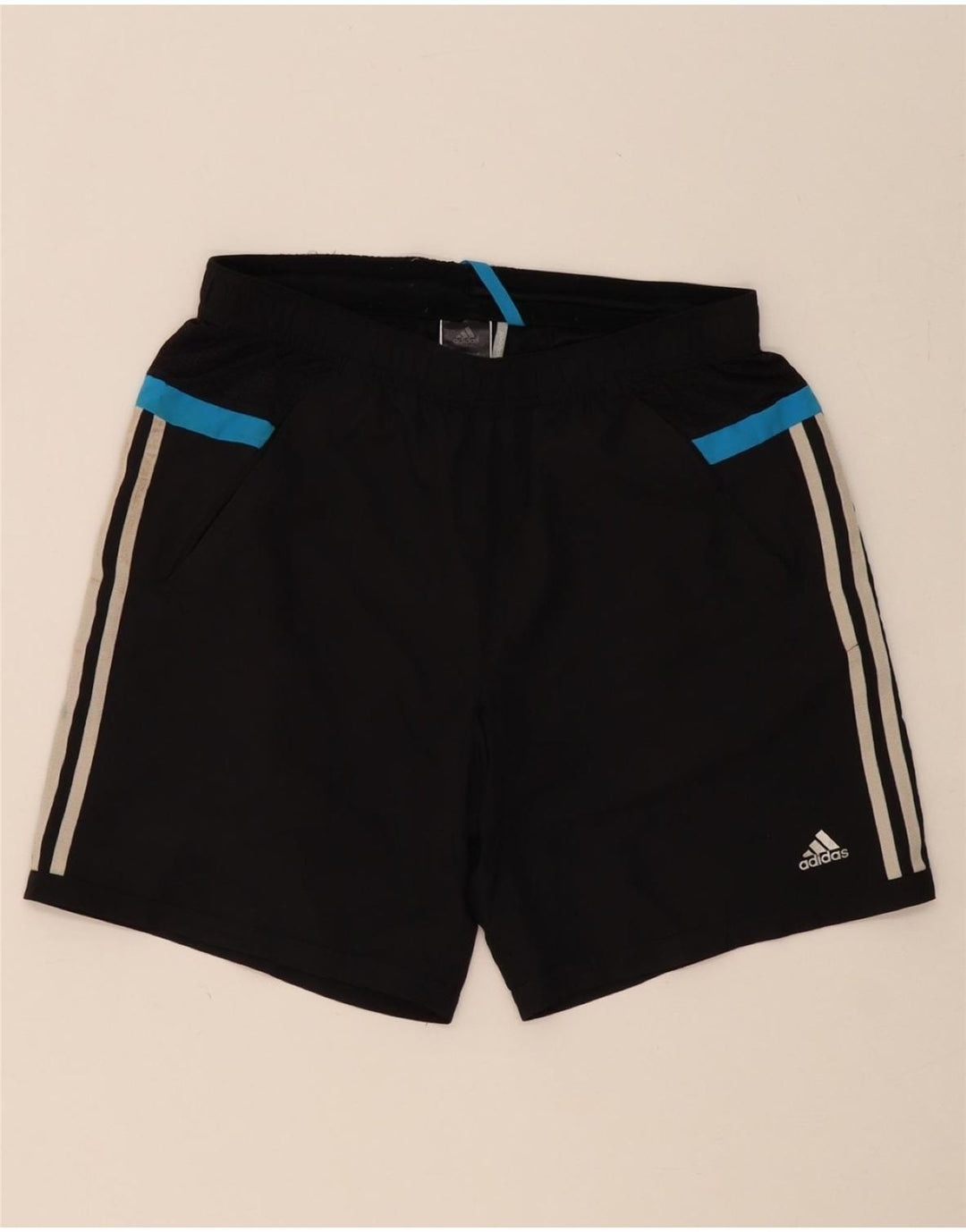 ADIDAS Mens Climacool Sport Shorts Medium  Black Polyester Vintage Adidas and Second-Hand Adidas from Messina Hembry 