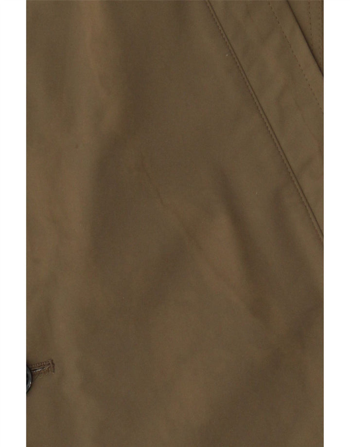 Liu Jo Mens Trench Coat UK 36 Small Khaki Polyamide