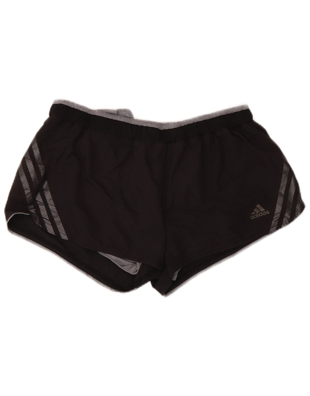 Adidas Womens Climacool Sport Shorts UK 12 Medium Black Polyester