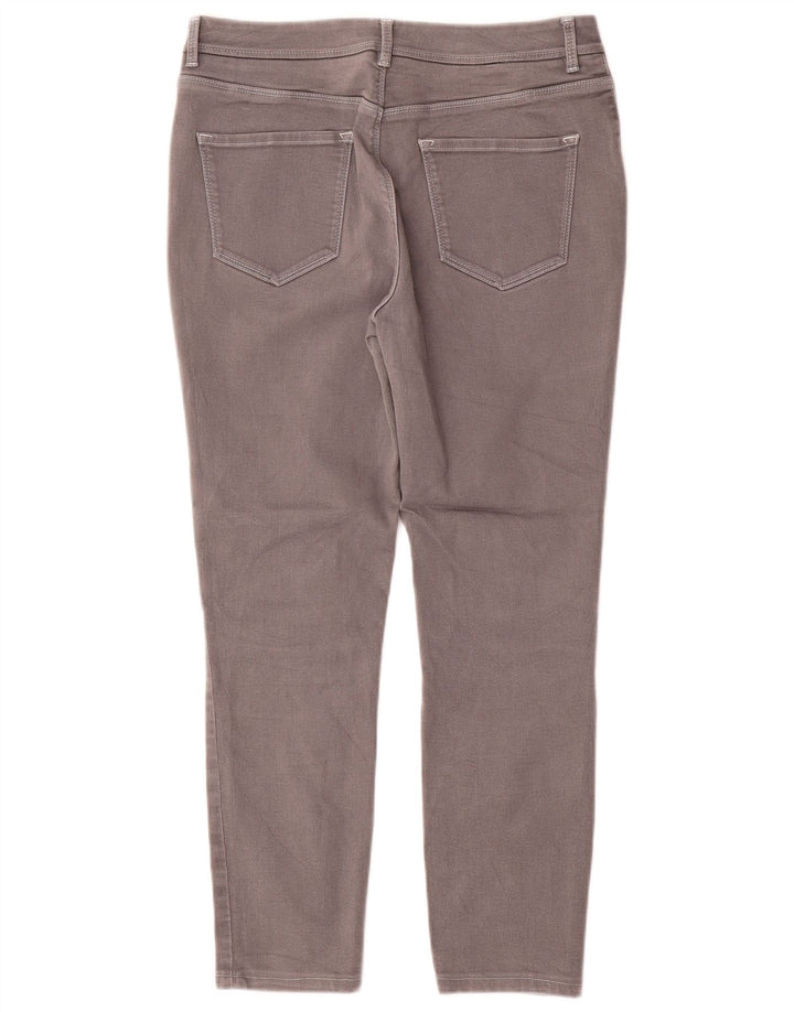 Massimo Dutti Womens Slim Cropped Jeans Medium W30 L25 Grey