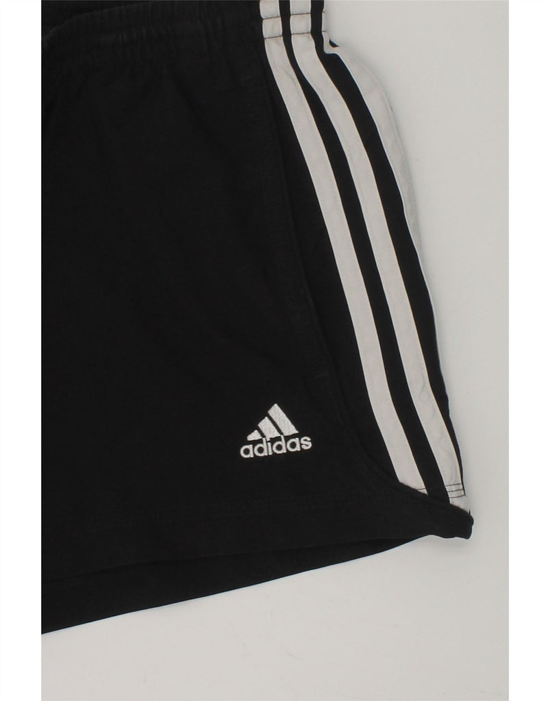 ADIDAS Boys Climalite Sport Shorts 7-8 Years Black Polyester | Vintage Adidas | Thrift | Second-Hand Adidas | Used Clothing | Messina Hembry 