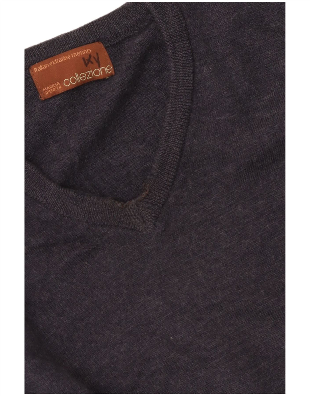 Marks & Spencer Mens Vest Tank Top Small Navy Blue