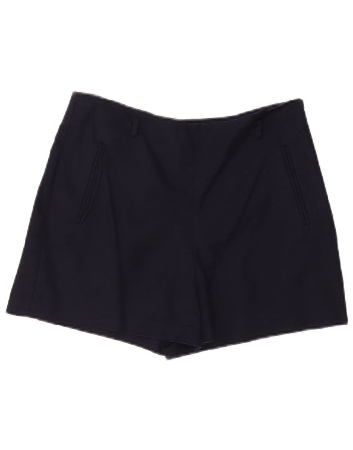 Zara Womens Casual Shorts Medium W28 Navy Blue