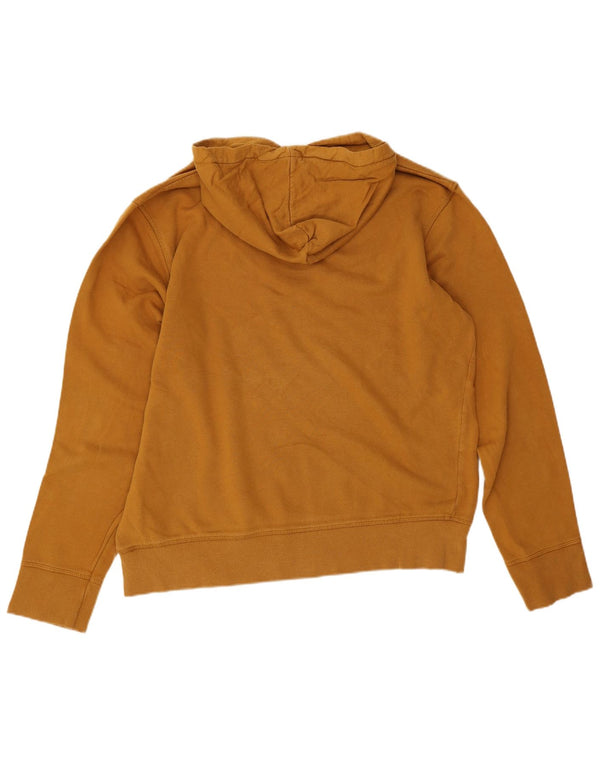 Jack & Jones Mens Graphic Hoodie Jumper XL Yellow Cotton