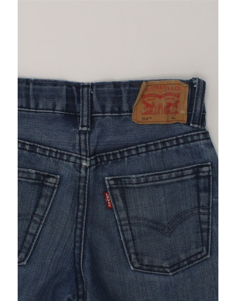 LEVI'S Boys 514 Denim Shorts 5-6 Years W22  Blue Cotton | Vintage Levi's | Thrift | Second-Hand Levi's | Used Clothing | Messina Hembry 