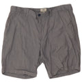 MARKS & SPENCER Mens Regular Fit Chino Shorts W38 XL Grey Polyester