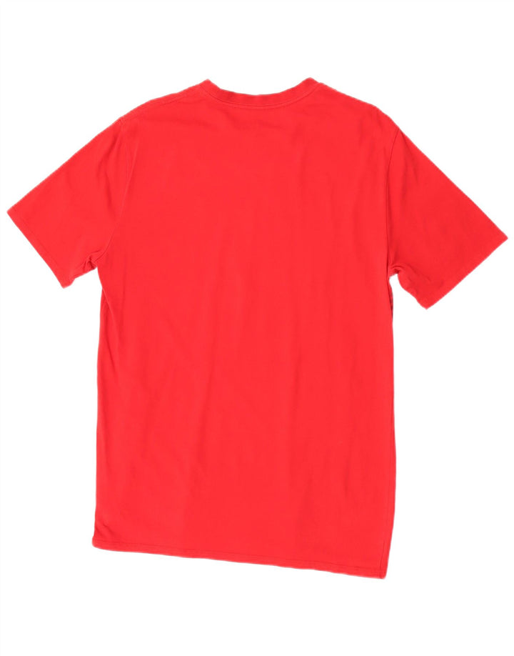Calvin Klein Mens Graphic T-Shirt Top Small Red Cotton