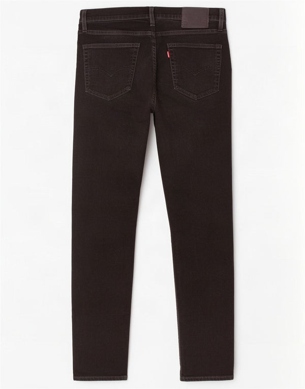 Levi's Mens 511 Slim Jeans W36 L32 Black Cotton