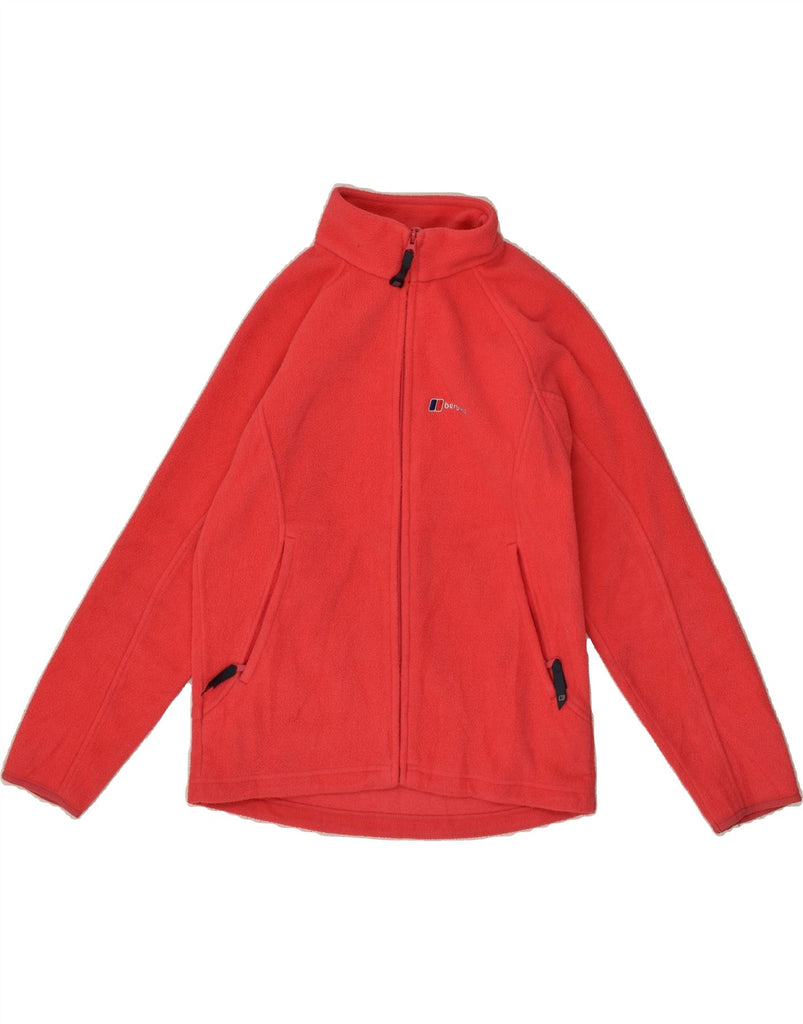 BERGHAUS Girls Fleece Jacket 11-12 Years Red Polyester | Vintage Berghaus | Thrift | Second-Hand Berghaus | Used Clothing | Messina Hembry 