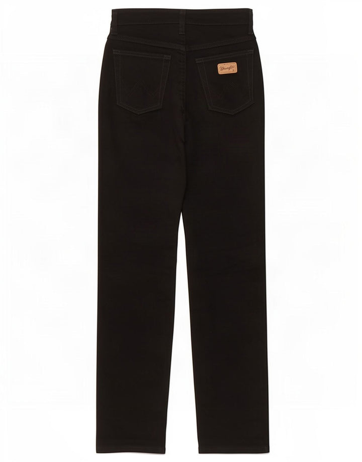 Wrangler Womens Straight Jeans W26 L32 Black