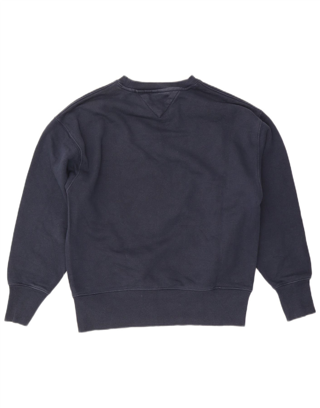 Tommy Hilfiger Mens Sweatshirt Jumper Small Navy Blue Cotton