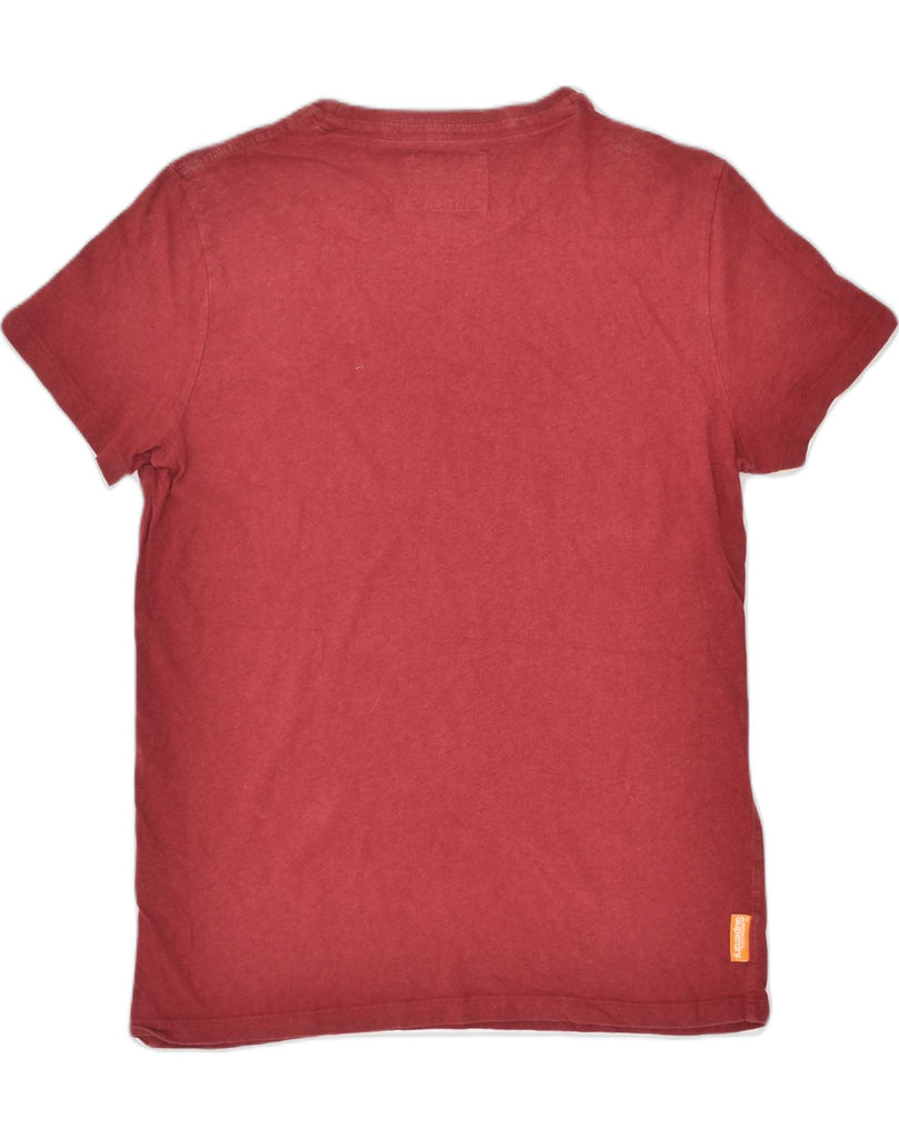 SUPERDRY Mens T-Shirt Top Large Red Cotton | Vintage Superdry | Thrift | Second-Hand Superdry | Used Clothing | Messina Hembry 