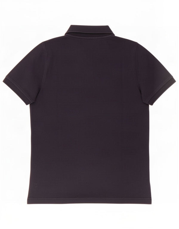 K-Way Mens Polo Shirt Medium Navy Blue Cotton