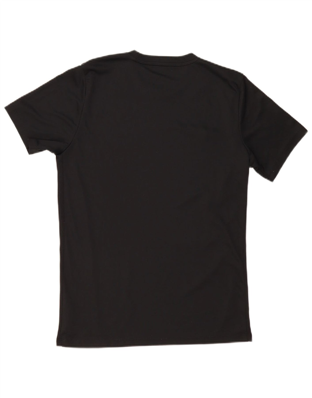 NIKE Mens Dri Fit T-Shirt Top Medium Black Polyester