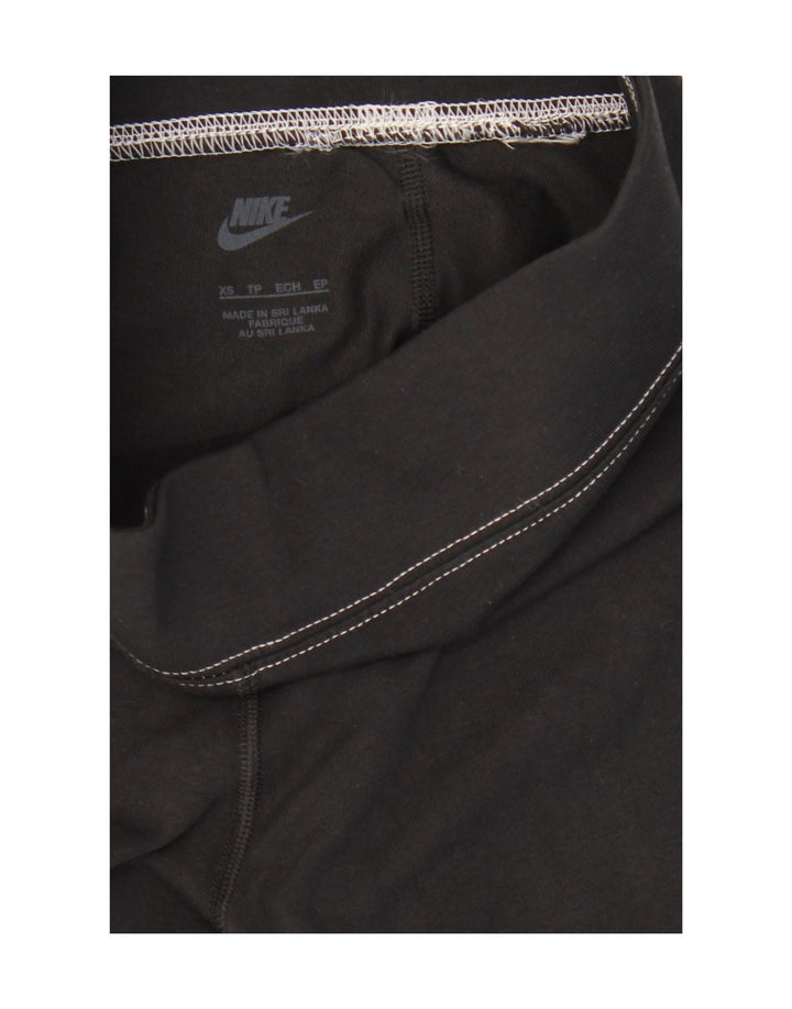 Nike Womens Graphic Leggings UK 4 XS  Black