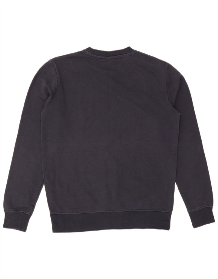 Ellesse Mens Heritage Graphic Sweatshirt Jumper Small Navy Blue Cotton