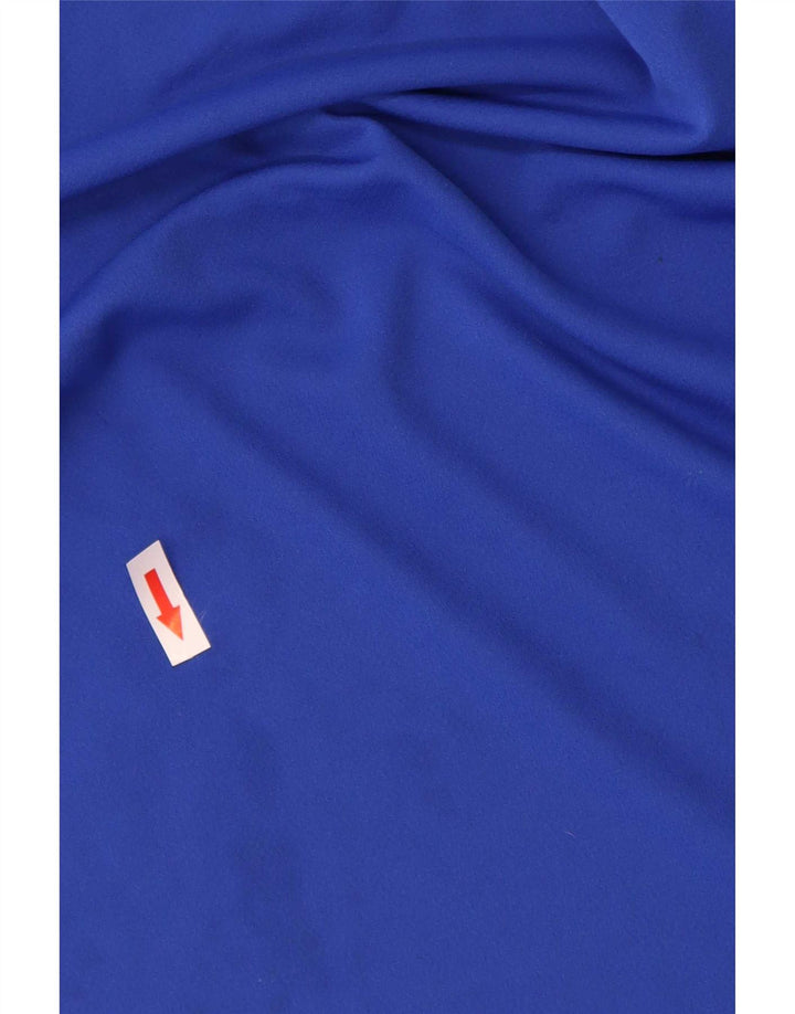Adidas Mens Climalite T-Shirt Top 2XL Blue Colourblock Polyester
