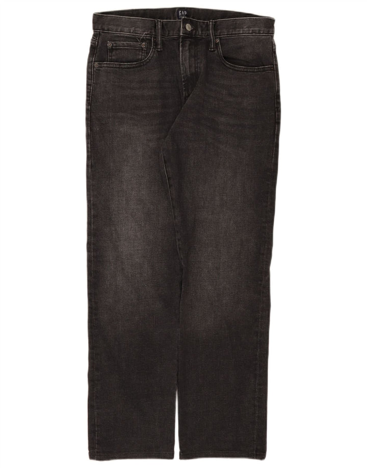 Gap Mens Straight Jeans W30 L30 Grey Cotton