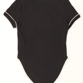 Nike Womens Graphic Bodysuit UK 12 Medium Black Cotton