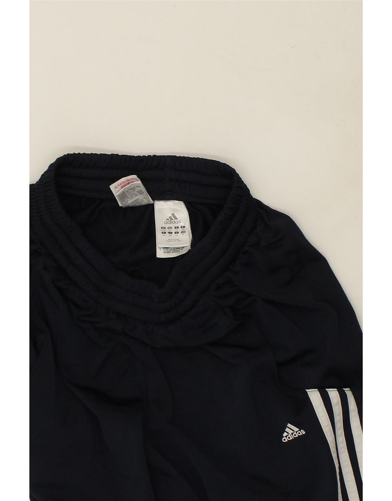 ADIDAS Boys Tracksuit Trousers Joggers 15-16 Years Navy Blue Polyester | Vintage Adidas | Thrift | Second-Hand Adidas | Used Clothing | Messina Hembry 