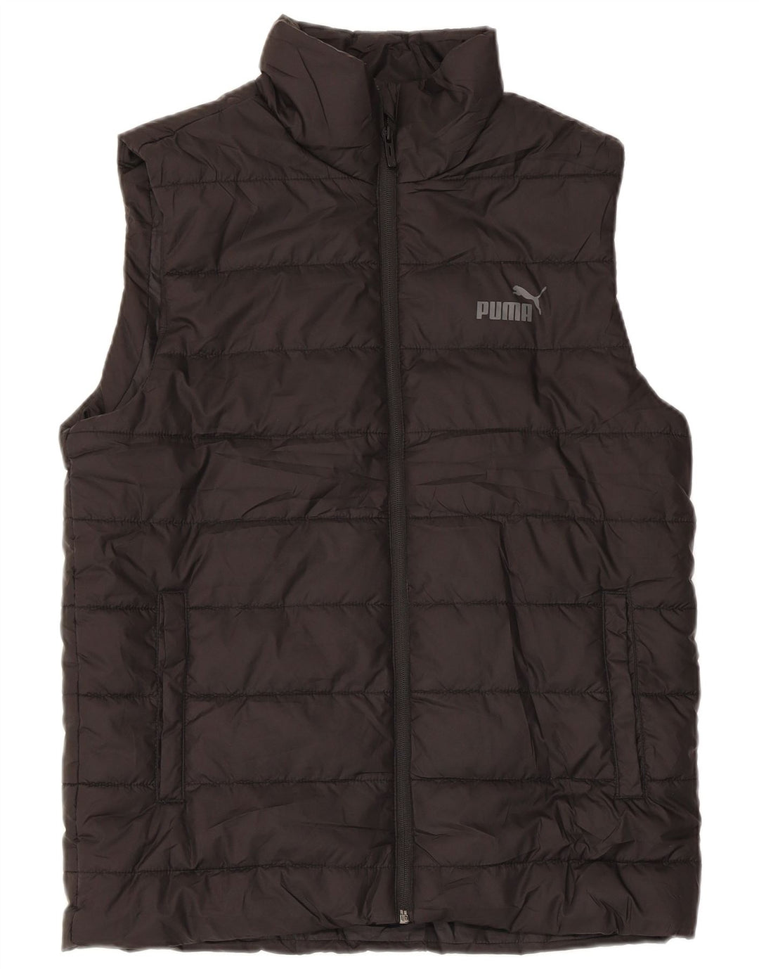Puma Mens Padded Gilet UK 36 Small Black Polyester